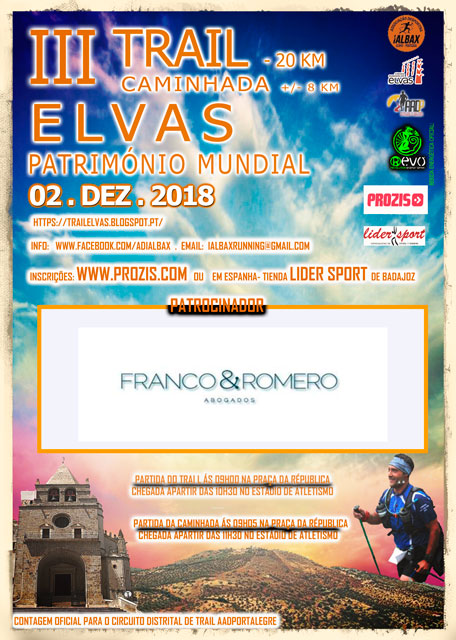 Elvas Terceira Trail Património Mundial