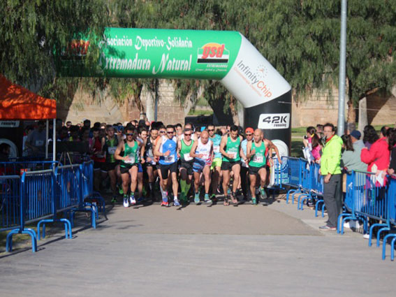 XVII carreira de mulher em Badajoz