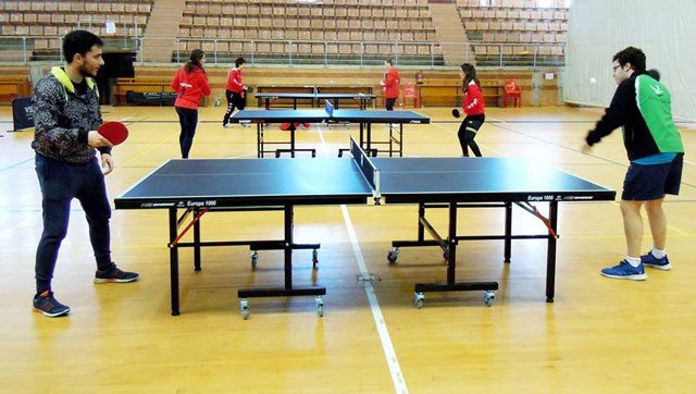 Día Mundial del tenis de mesa en Badajoz