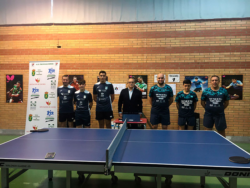 Franco&Romero Abogados con el Club de tenis de mesa Salud y Deporte Badajoz